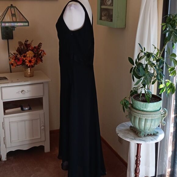 Alex Evenings Black Evening Dress, Old Hollywood, Whimsigoth, Elegant Evening - Picture 5 of 13